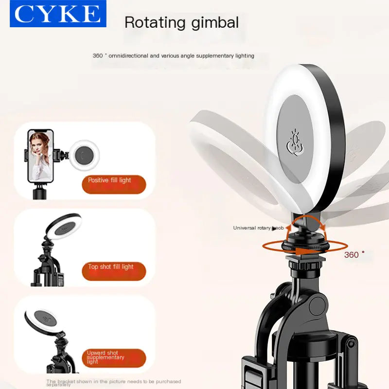 CYKE Mini Portable LED Light for Live Streaming D07