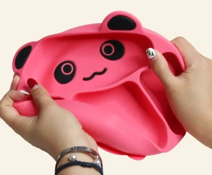 Silicone Suction Plate for Kids - Heat Resistant Bowl