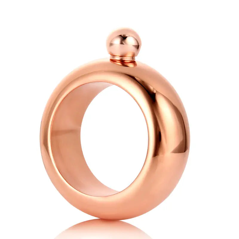 Stainless Steel Bracelet Flask for Alcohol with Funnel