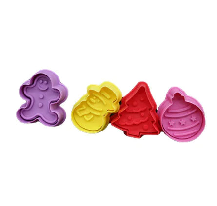 3D Spring Cookie Cutter with Fondant Stamp & OPP Bag