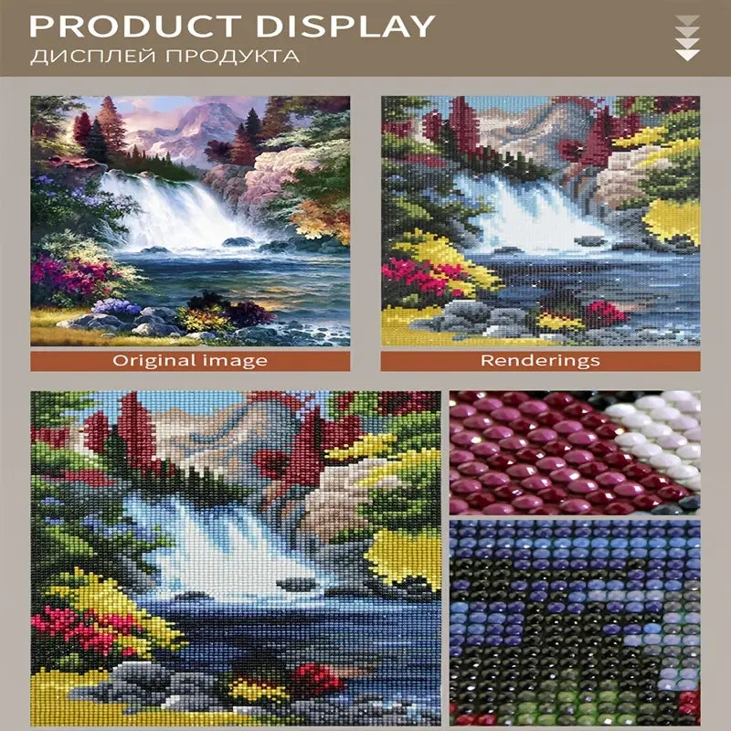 Stunning 5D Diamond Painting Landscape for Home Decor