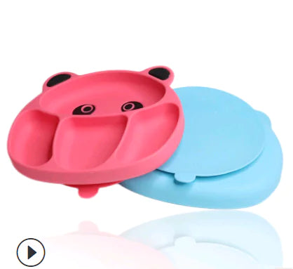 Silicone Suction Plate for Kids - Heat Resistant Bowl