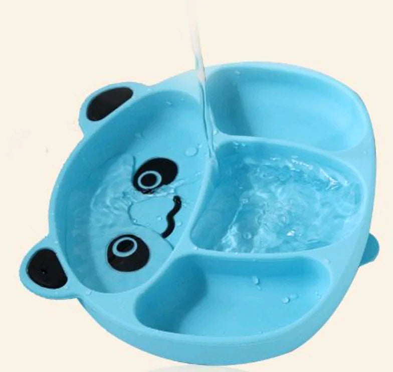 Silicone Suction Plate for Kids - Heat Resistant Bowl