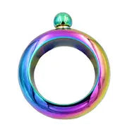 Stainless Steel Bracelet Flask for Alcohol with Funnel