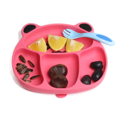 Silicone Suction Plate for Kids - Heat Resistant Bowl