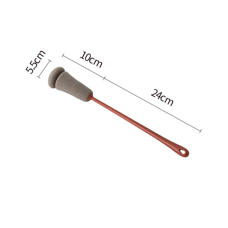 Long Handle Sponge Brush for Kitchen Cleaning
