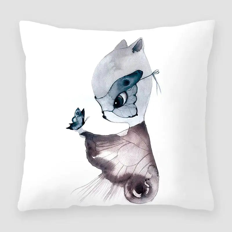 Cartoon Fashion Peach Skin Velvet Cross Border Pillow