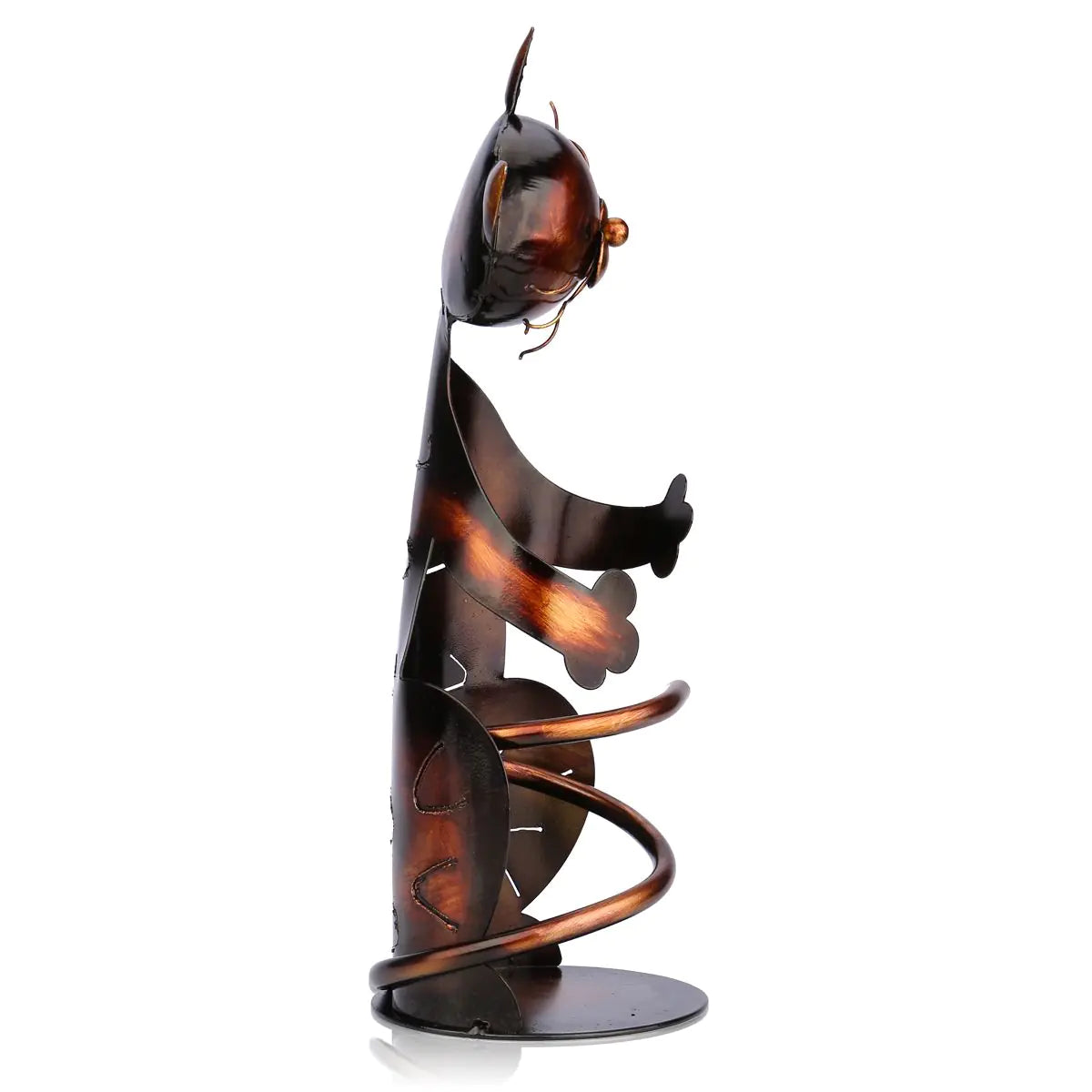Cat Wine Rack, Iron Wine Holder, Cat Iron Decor