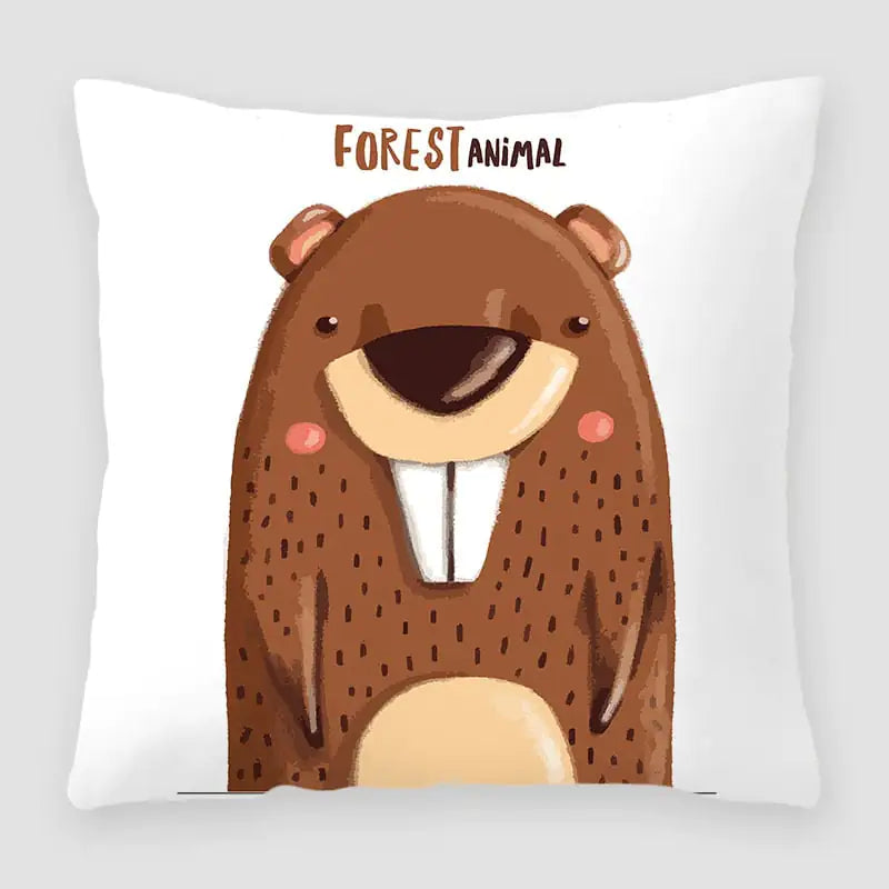 Cartoon Fashion Peach Skin Velvet Cross Border Pillow