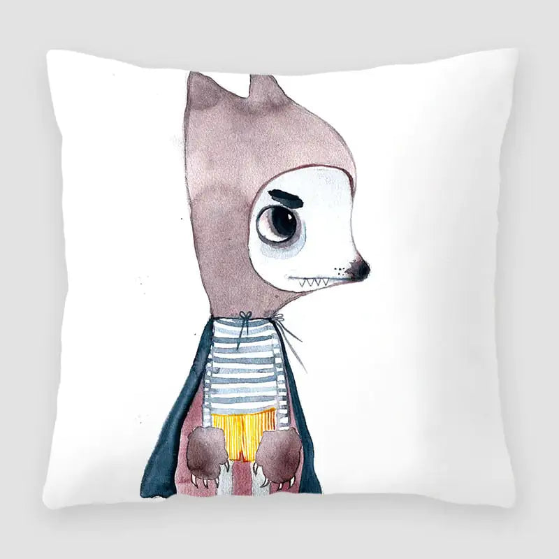 Cartoon Fashion Peach Skin Velvet Cross Border Pillow