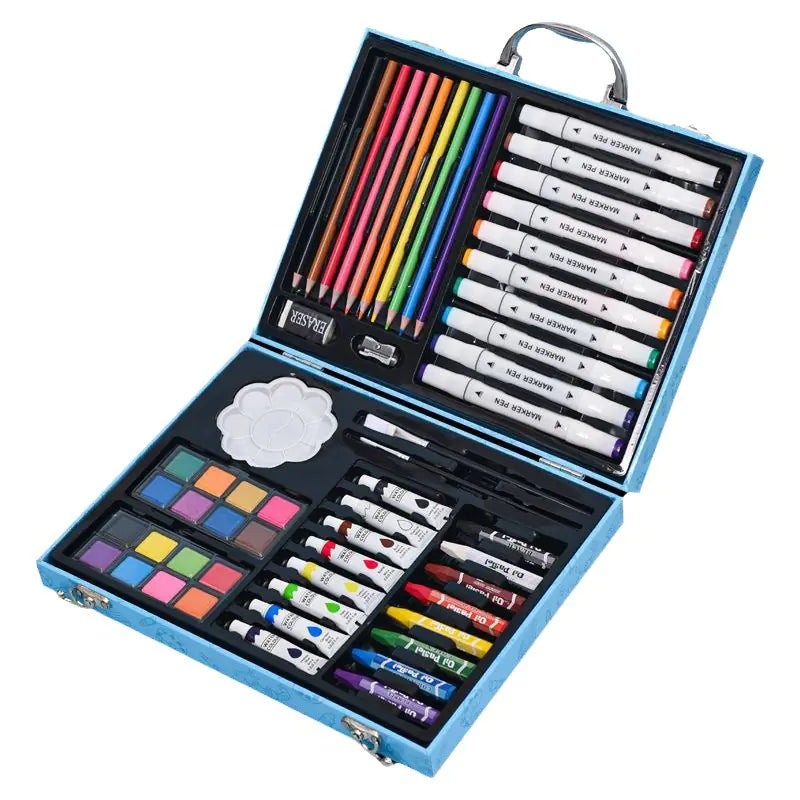 Authorized Larva 57PC Kids Drawing Marker Set