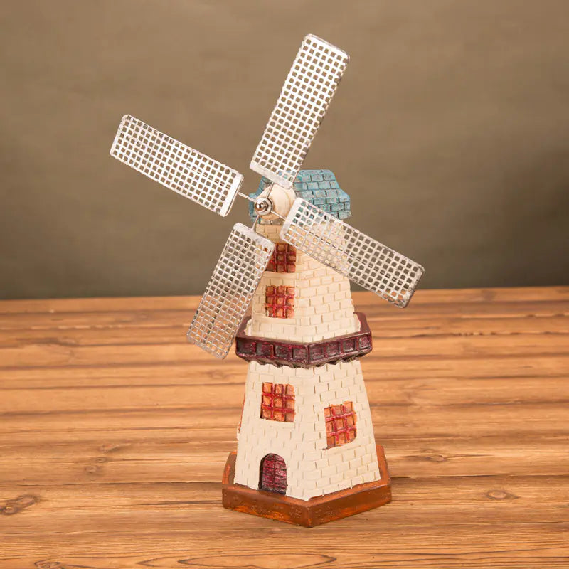 Creative Dutch Windmill Resin Gift and Home Decor