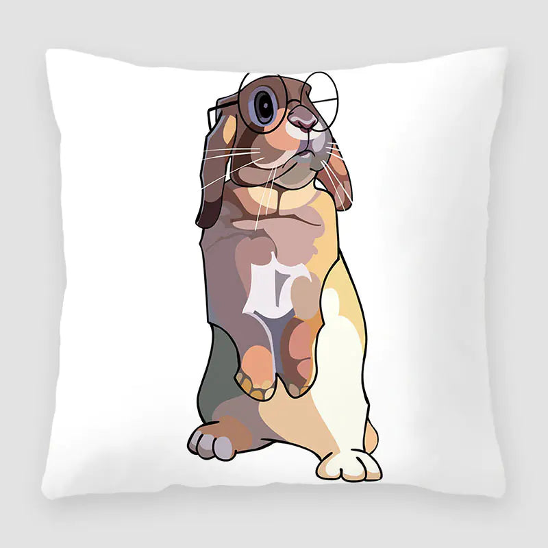 Cartoon Fashion Peach Skin Velvet Cross Border Pillow