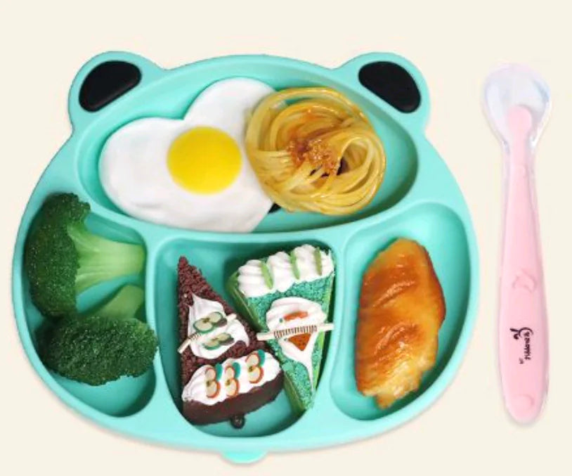 Silicone Suction Plate for Kids - Heat Resistant Bowl