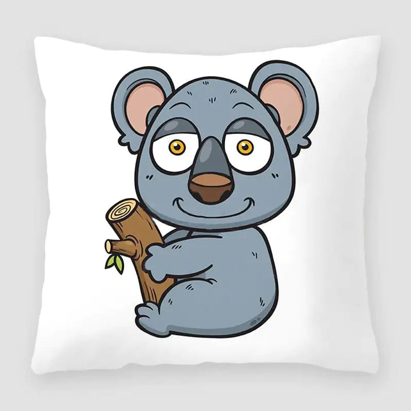 Cartoon Fashion Peach Skin Velvet Cross Border Pillow