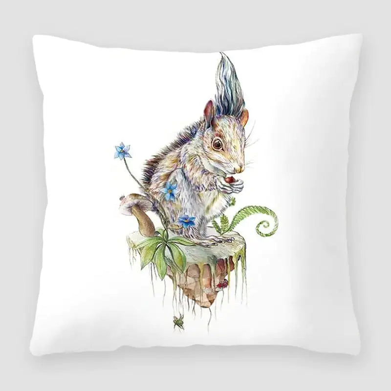 Cartoon Fashion Peach Skin Velvet Cross Border Pillow