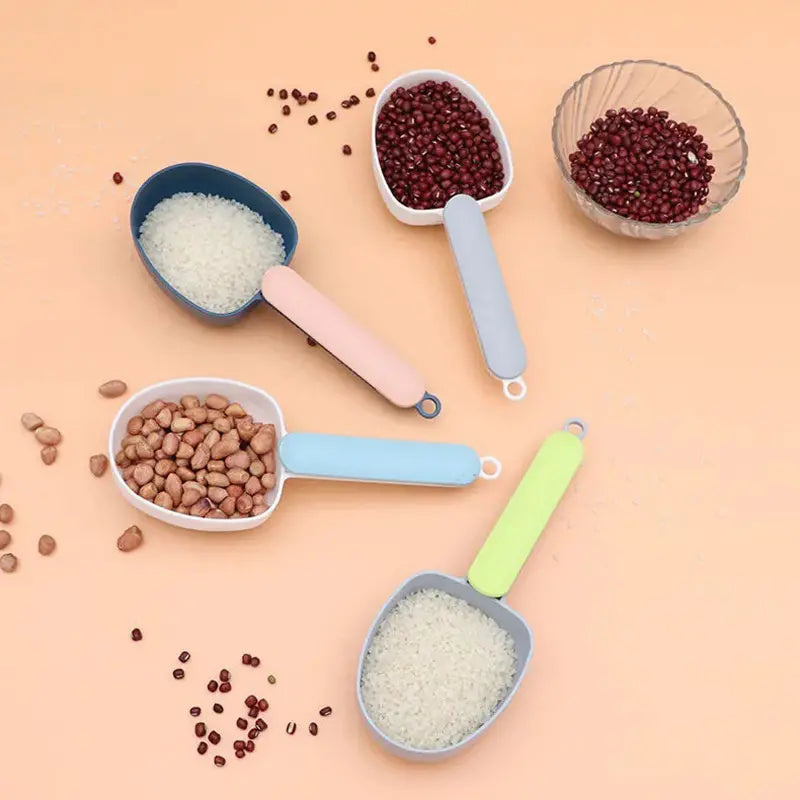 Multifunctional Rice Scoop and Measuring Spoon (1pc)
