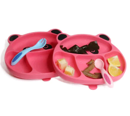 Silicone Suction Plate for Kids - Heat Resistant Bowl